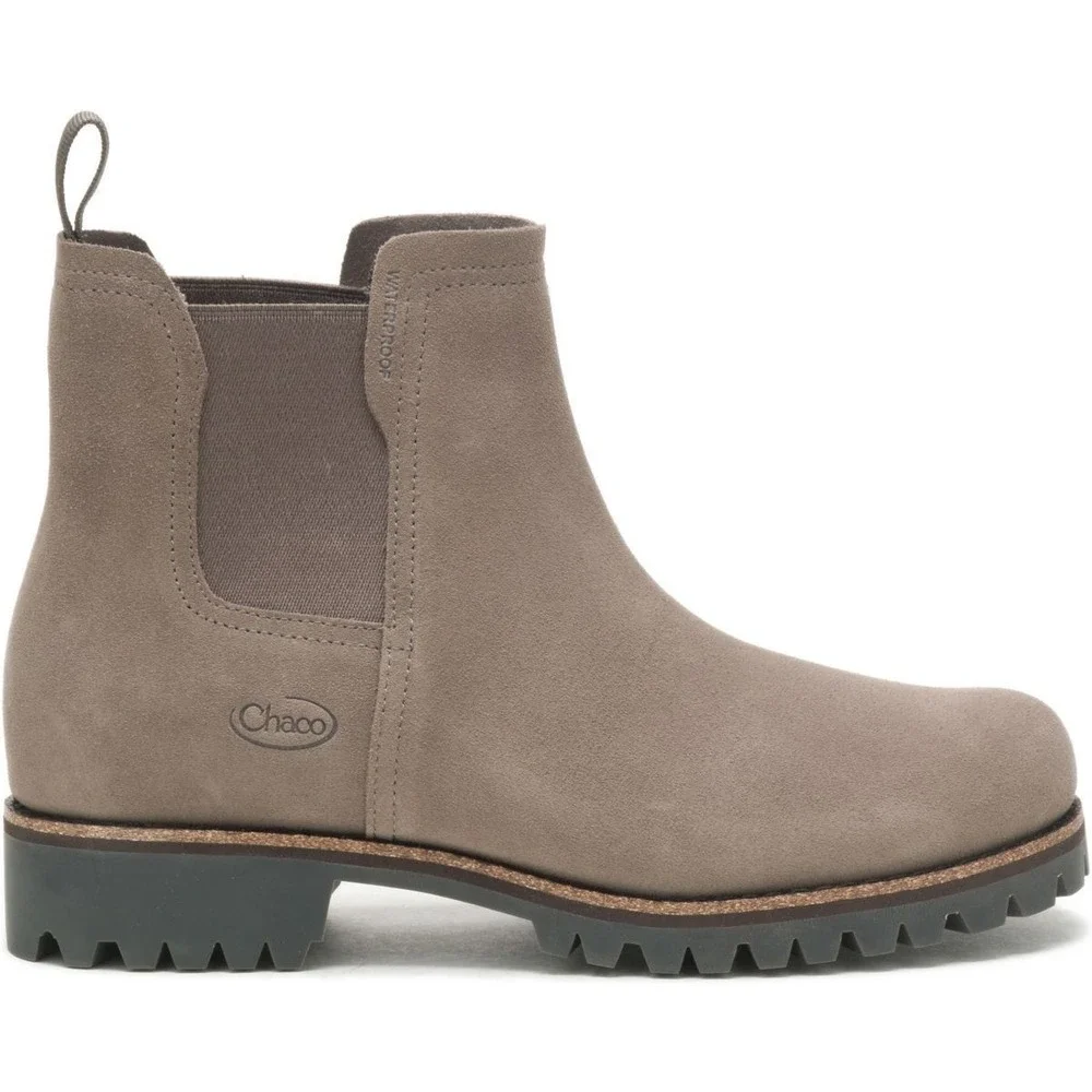 Chaco® (Women's 9.5 M) Fields™ Chelsea Waterproof Boot in Morel Suede - $170